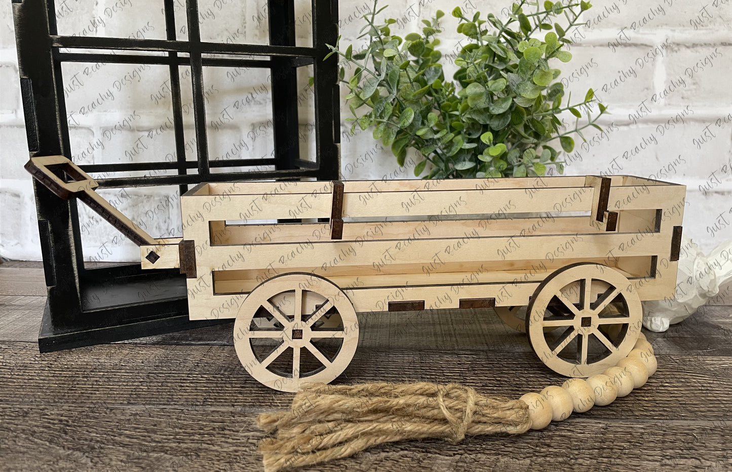 Farmhouse Christmas Wagon Set