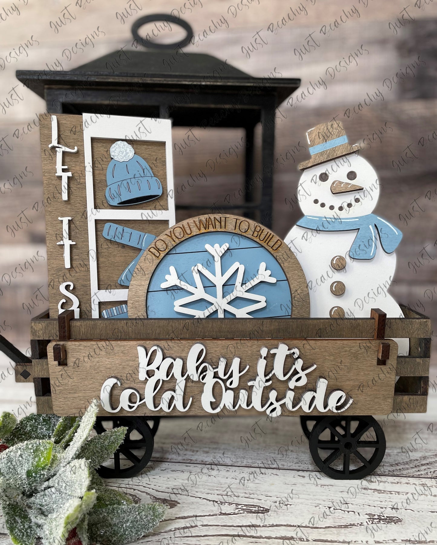 Baby It's Cold Outside Wagon Set