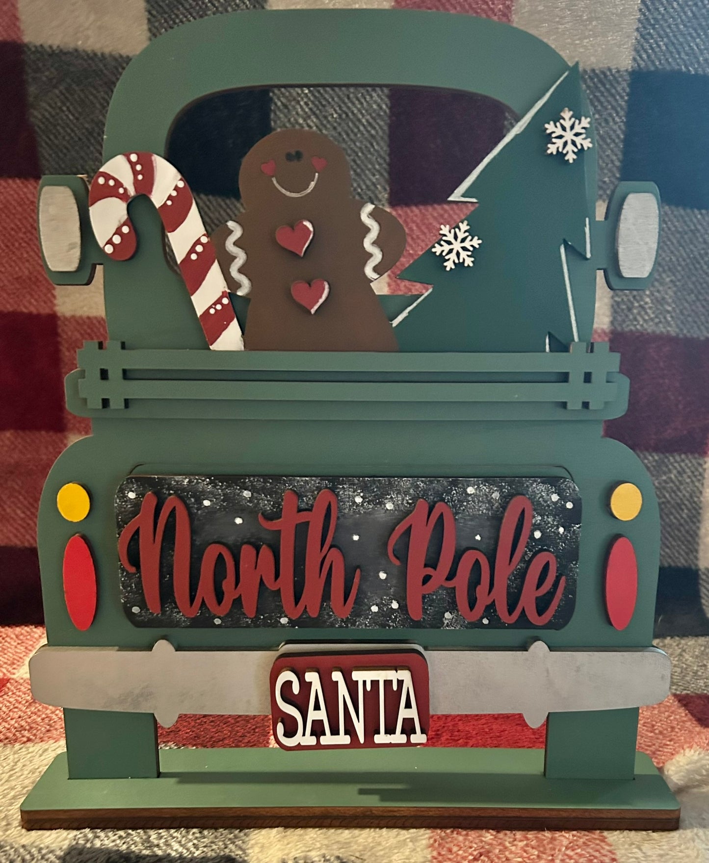 North Pole Truck Insert