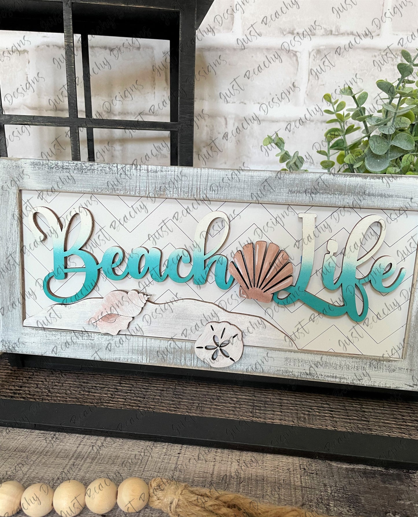 Beach Life Shelf Sitter